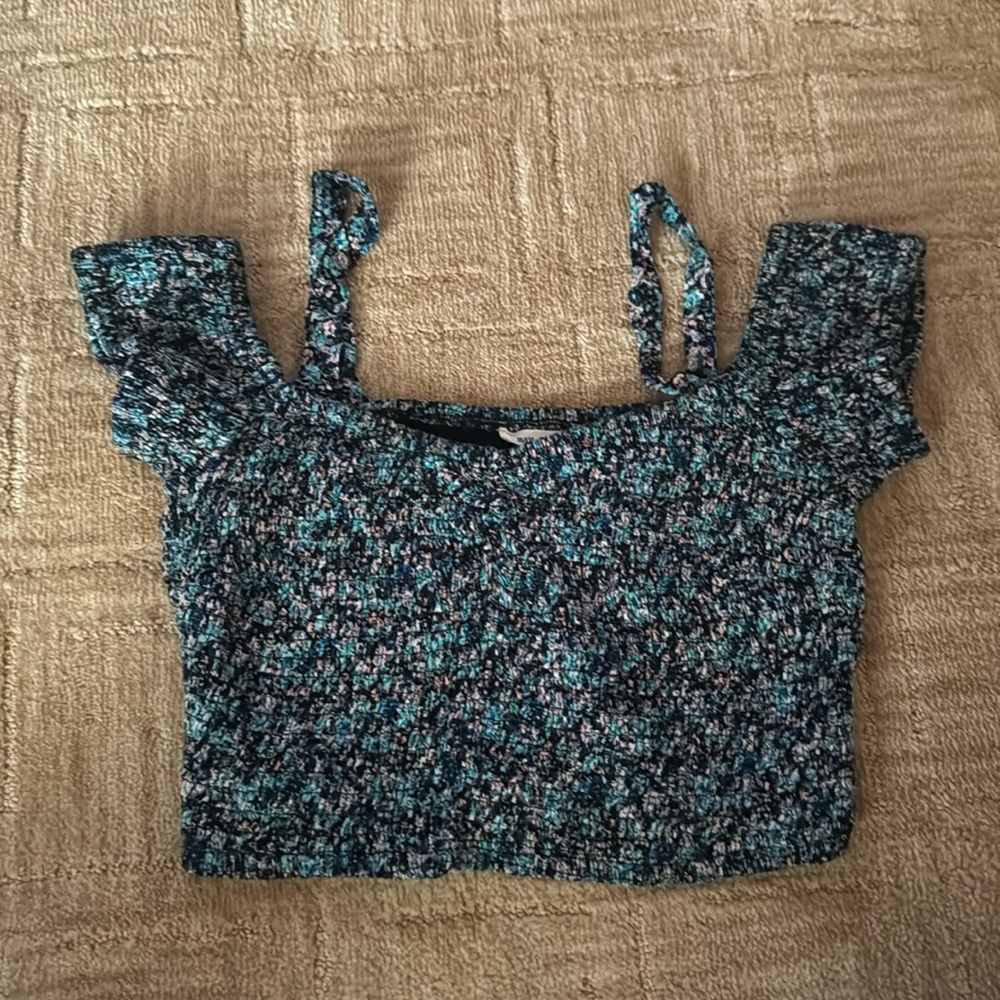 Colored crop top